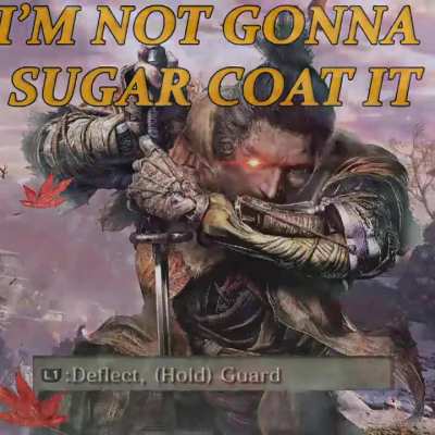 I'm not gonna sugarcoat it