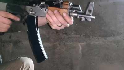 As requested: shooting video of the 7.62x25 Ak