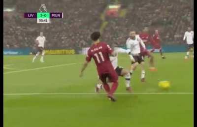 This GIF is just as iconic as Fabinho's knee slide fail against Benfica