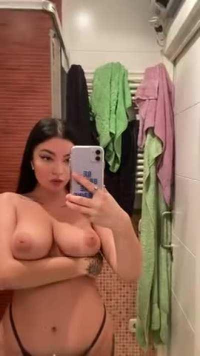 My dancing boobs are the hottest thing you've seen today