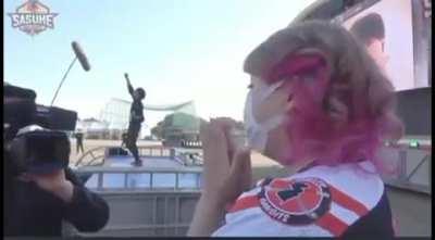 Manaka Kengo on the Sasuke Ninja Warrior Show!