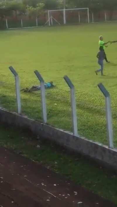 HMFT after I complain about the linesman's judgment.