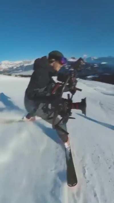 HMRB while I shoot them and snowboarding.