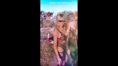 Nude Tits Heidi Klum Coachella 2024