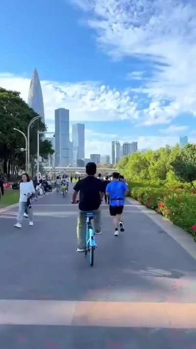 Beautiful parks in Shenzhen