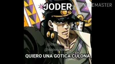 JODER quiero una gotica culona