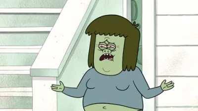 Muscle Man Sleep Fighting All The Park Workers.