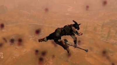 Giant sent me into a T-pose. Creating a Halo crossover.