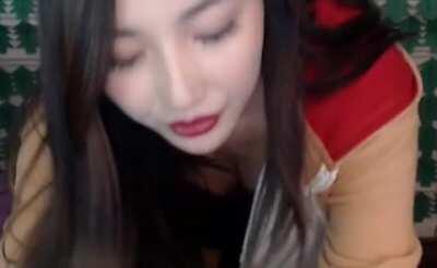 Janet's cleavage