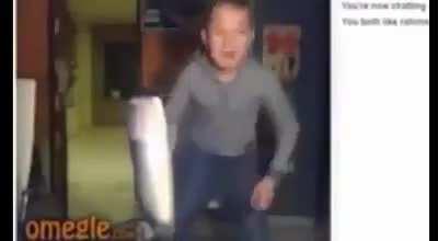 This low-key anomaly when he was a kid.