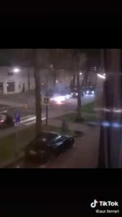 1/1/21 Last night in multiple cities in The Netherlands. Dutch people with fireworks are crazy.