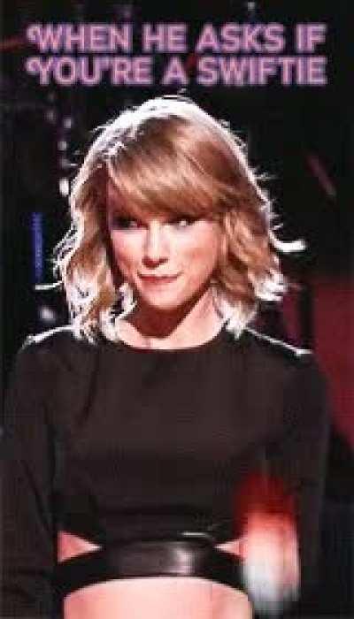 Could sure use a swiftie right about now