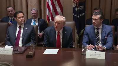 Trump: I say Canada should be our 51st state. No tariffs, no nothing. We give them military protection. They're about last in NATO. They say, 'why should they spend on military, the U.S. protects us.' That's true. It's not fair. They couldn't exist if the