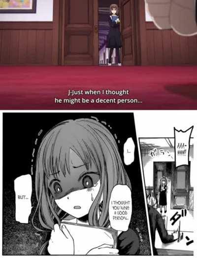 Shirogane the manwhore! (anime and manga side by side)