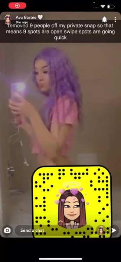 She ain’t remove shit