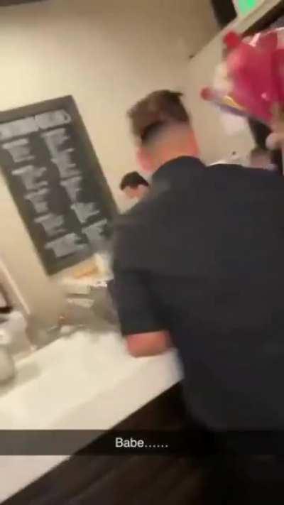 HMC while trying to jump.