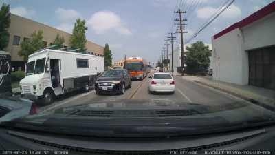 Just another close call