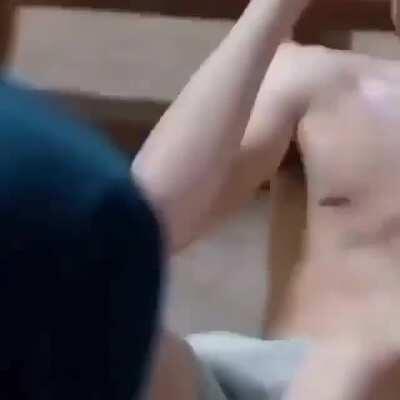 he's gonna be a great bo-- oh.