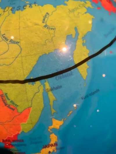 TIL just how far north we actually are here!