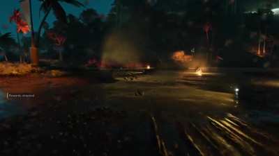 Speeding through the rainy night. Absolutely in love with this game.