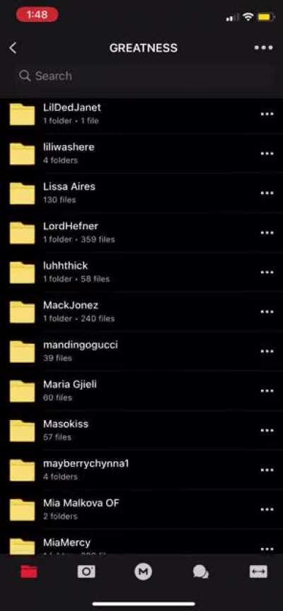 200 FOLDER PACK mega‼️🔥 Filled with Different girls UPDATED onlyfans content even with their pay per view videos ‼️🤤 Message me if you want it 💰💰🤑CHEAP‼️😈🔌