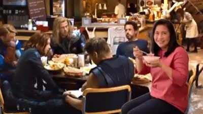 Lugaw muna mga boss. Avengers naman.