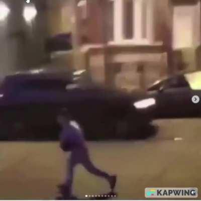 Man demolished a car window, but didn;t know that the owner was nearby