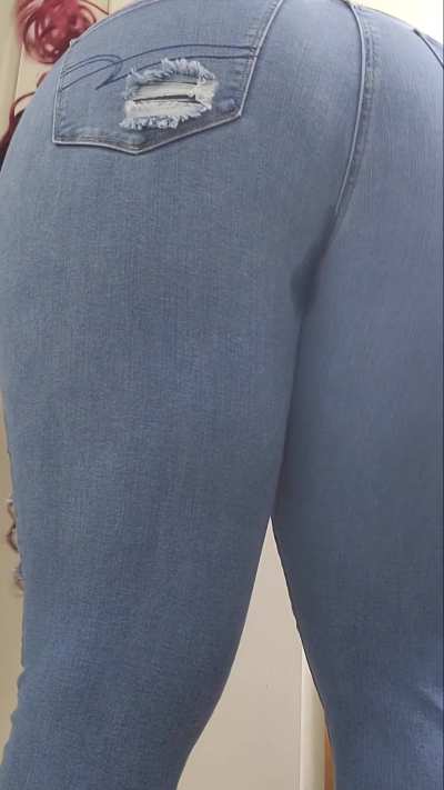 Got a new pair of jeans to piss in