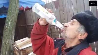 WCGW chugging three bottles of vodka