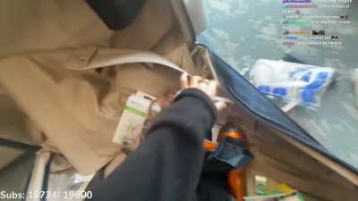 Cinna getting ready for streamer awards- December 2025