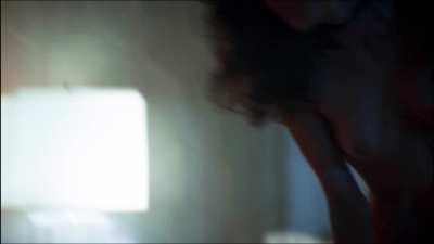 Brazilian actress Rhay Polster incredibly hot in a threesome in tv series Verdades Secretas (2021)