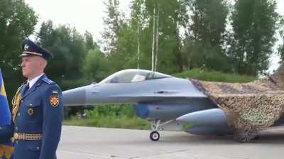 F-16 in Ukraine. We've got it covered.