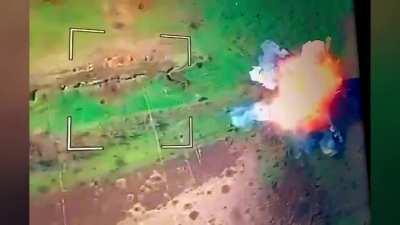 *The eruption of Mount T-64* -- Gunner: dead, Driver: dead in next county, Commander: has become one with the turret [also, in a separate, different county]