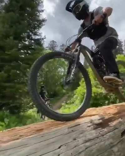 Jerek Peterson shredding in Jackson Hole!