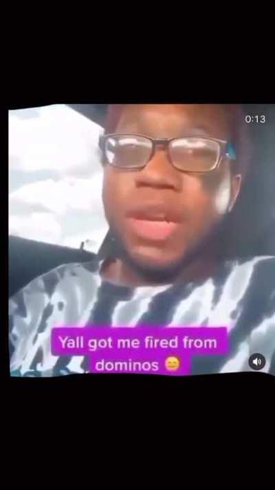 Fired for making an angry tiktok