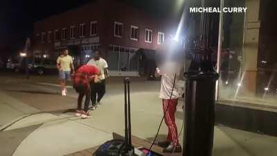 Man gets out of his car to sucker punch dancing 12 year old