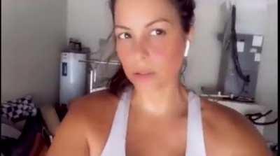 Gloria Velez another workout