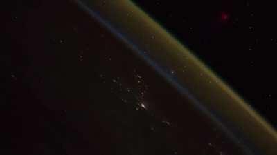 A Rocket Launch as Seen from the Space Station Credit: NASA, ISS, Riccardo Rossi (ISAA)