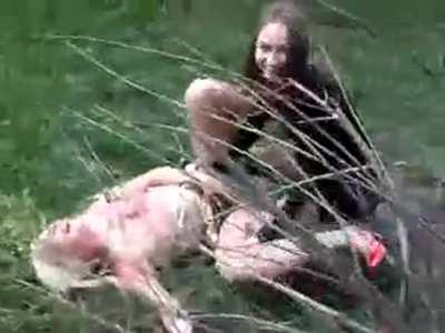 Drunk friends dry humping