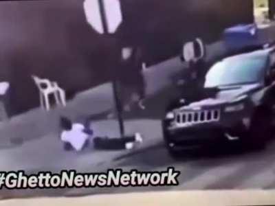 Vid footage of (millz off tha duece) killed after tryna Rob the dice game outwest on Chicago ave & ridgeway 🙏🏾