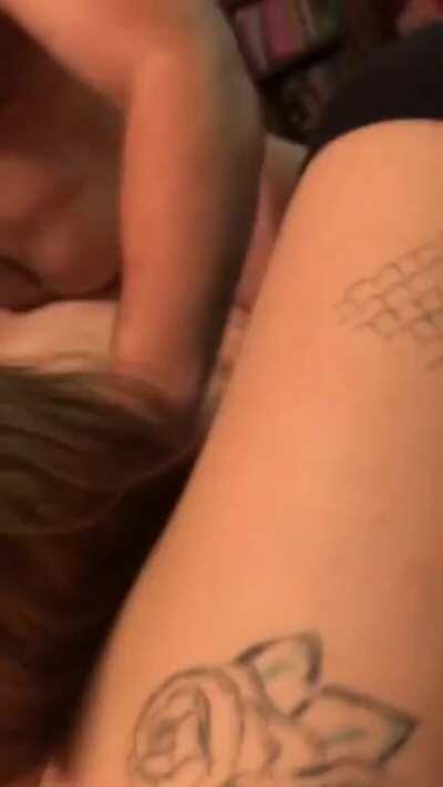 Had this little cutie between us this weekend 😈🔥 (OC) (fmf)