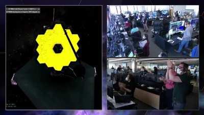 Yes! James Webb successfully unfolded!