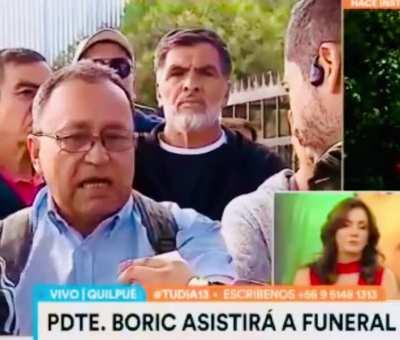 Repudio a presencia de Presidente Boric en funeral de Carabinera asesinada