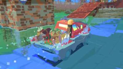 Our 'Dredge on wheels' mystery delivery game Truckful got a demo on Steam! (also available on macOS and Linux)