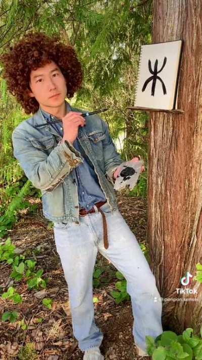 I present to you: Japanese Bob Ross