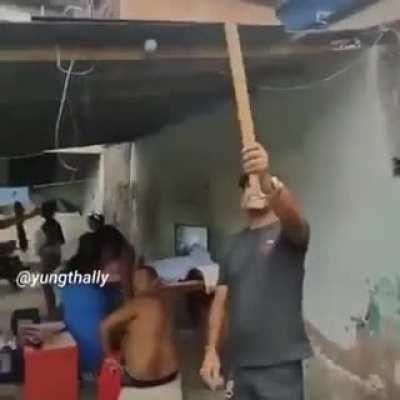 Someone in the back yelled 