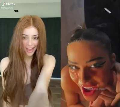 From Tiktok to sucking cock