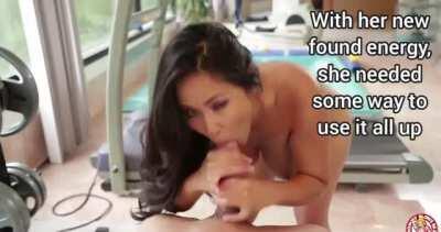 Luckily you were around to help her out