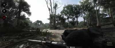 Ran into a cheater who seemed to have endless health. (Spectating my friend after he killed me)