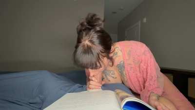 Step mom reads you bed time stories